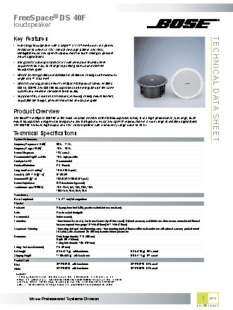 BOSE FreeSpace DS 40F