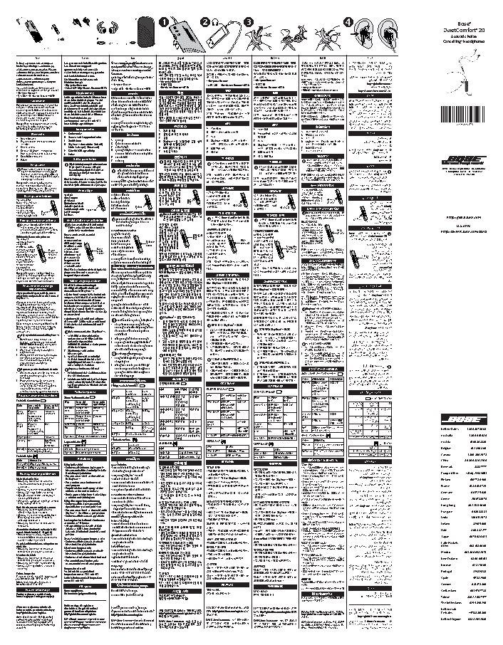BOSE QuietComfort 20