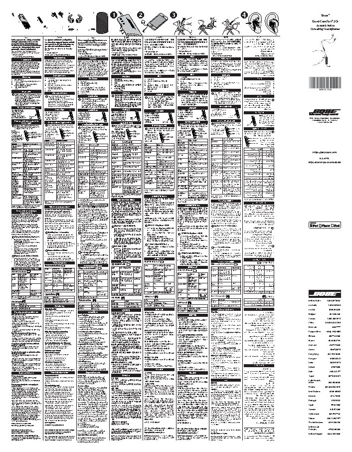 BOSE QuietComfort 20i