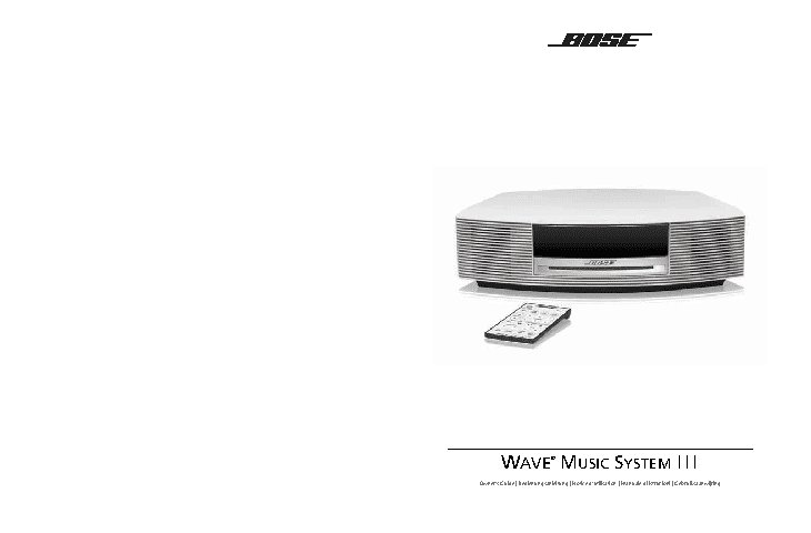 BOSE Wave III