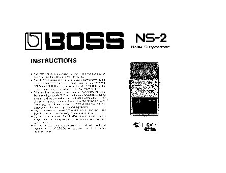 BOSS NS-2 Noise Suppressor