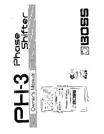 BOSS PH-3 Phase Shifter