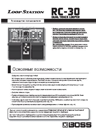 BOSS RC-30