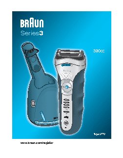 BRAUN 3390 CC