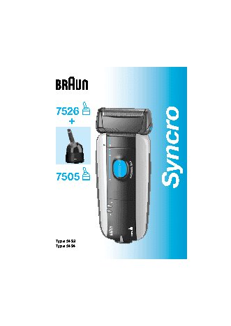 BRAUN 7505 Syncro