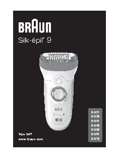 BRAUN 9-541 Silk-epil 9
