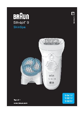 BRAUN 9-961v Silk-epil 9 SkinSpa