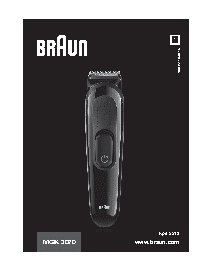 BRAUN MGK3020