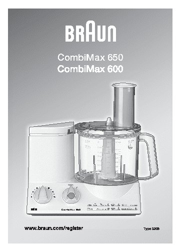 BRAUN CombiMax 650