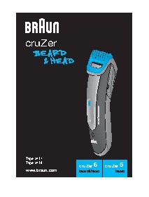 BRAUN CruZer 5 Beard