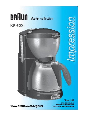BRAUN KF 600