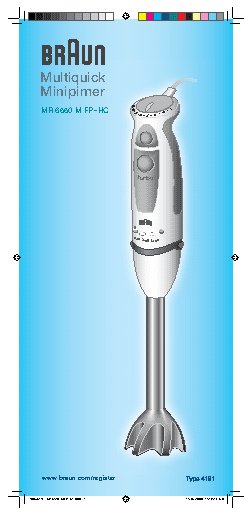 BRAUN MR6550 M FP HC