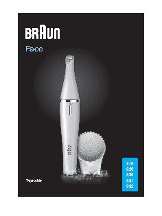 BRAUN SE832e FaceSpa