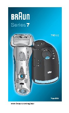 BRAUN Series 7 790 CC