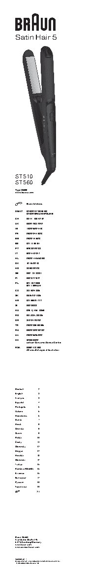 BRAUN ST 510 Satin-Hair 5