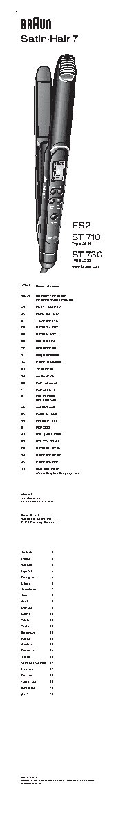BRAUN ST 730 Satin Hair 7
