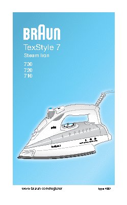 BRAUN TexStyle 730