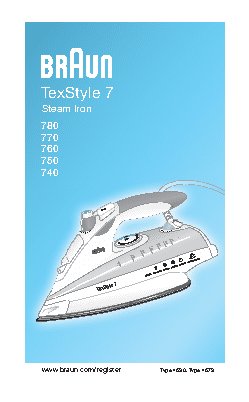 BRAUN TexStyle 760
