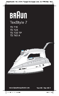BRAUN TexStyle TS735TP