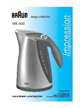 BRAUN WK-600 Sommelier