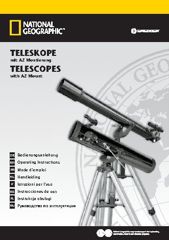 BRESSER National Geographic 114/900 AZ