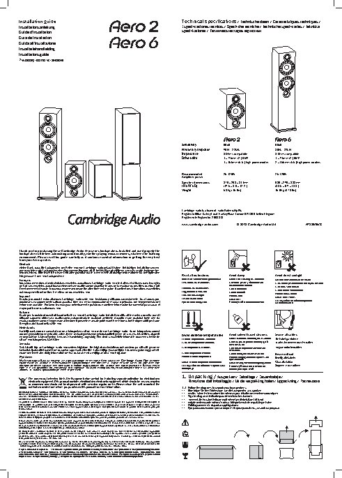 CAMBRIDGE AUDIO Aero 6