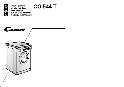 CANDY CG 544 T