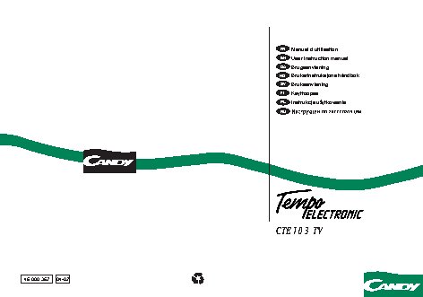 CANDY CTE 103 TV