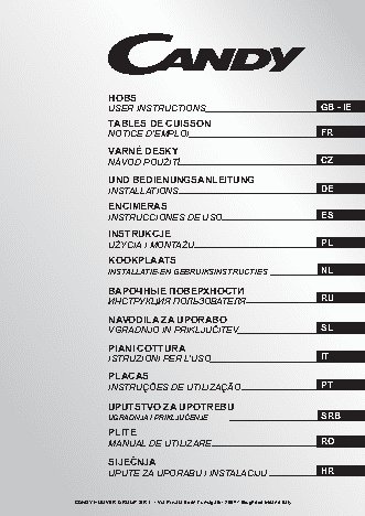CANDY CVG 64 STGB JV