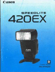 Canon Speedlite 420EX