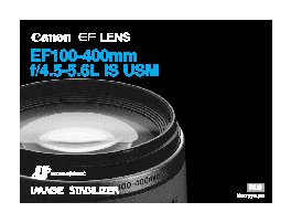 CANON EF 100-400mm f/4.5-5.6L IS USM
