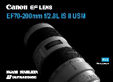 CANON EF 70-200mm f/2.8L IS II USM