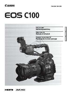 CANON EOS C100