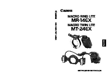 CANON Macro Twin Lite MT-24EX