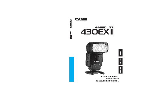 CANON Speedlite 430EX II