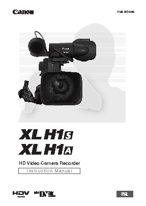 CANON XL H1S
