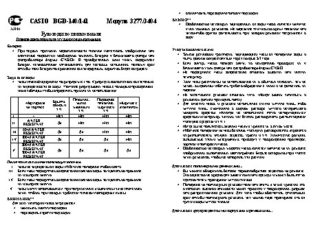 CASIO по модулю 3277