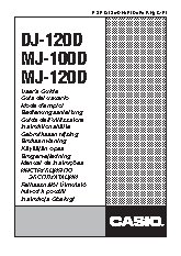 CASIO MJ-120D