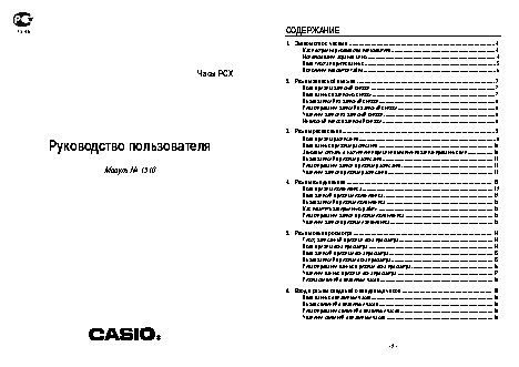 CASIO по модулю 1510