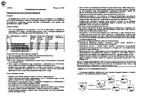 CASIO по модулю 2184