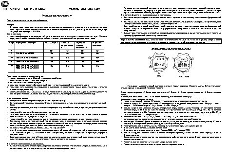 CASIO по модулю 2289