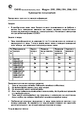 CASIO по модулю 2384