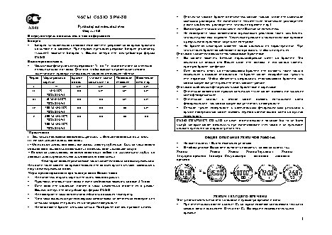 CASIO по модулю 2430