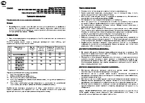 CASIO по модулю 3306