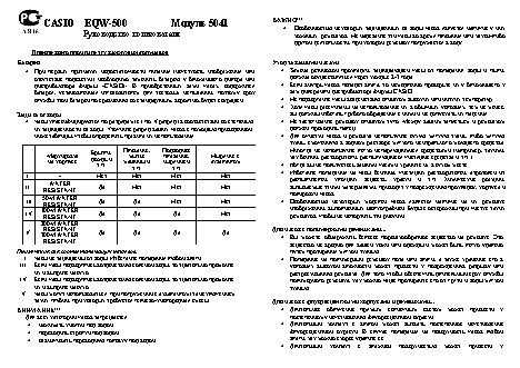 CASIO по модулю 5041