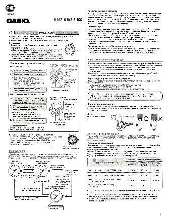CASIO по модулю 5108