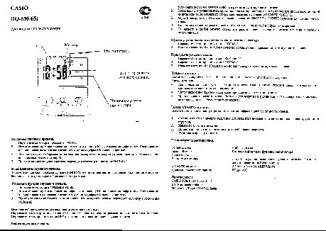 CASIO по модулю DQ650