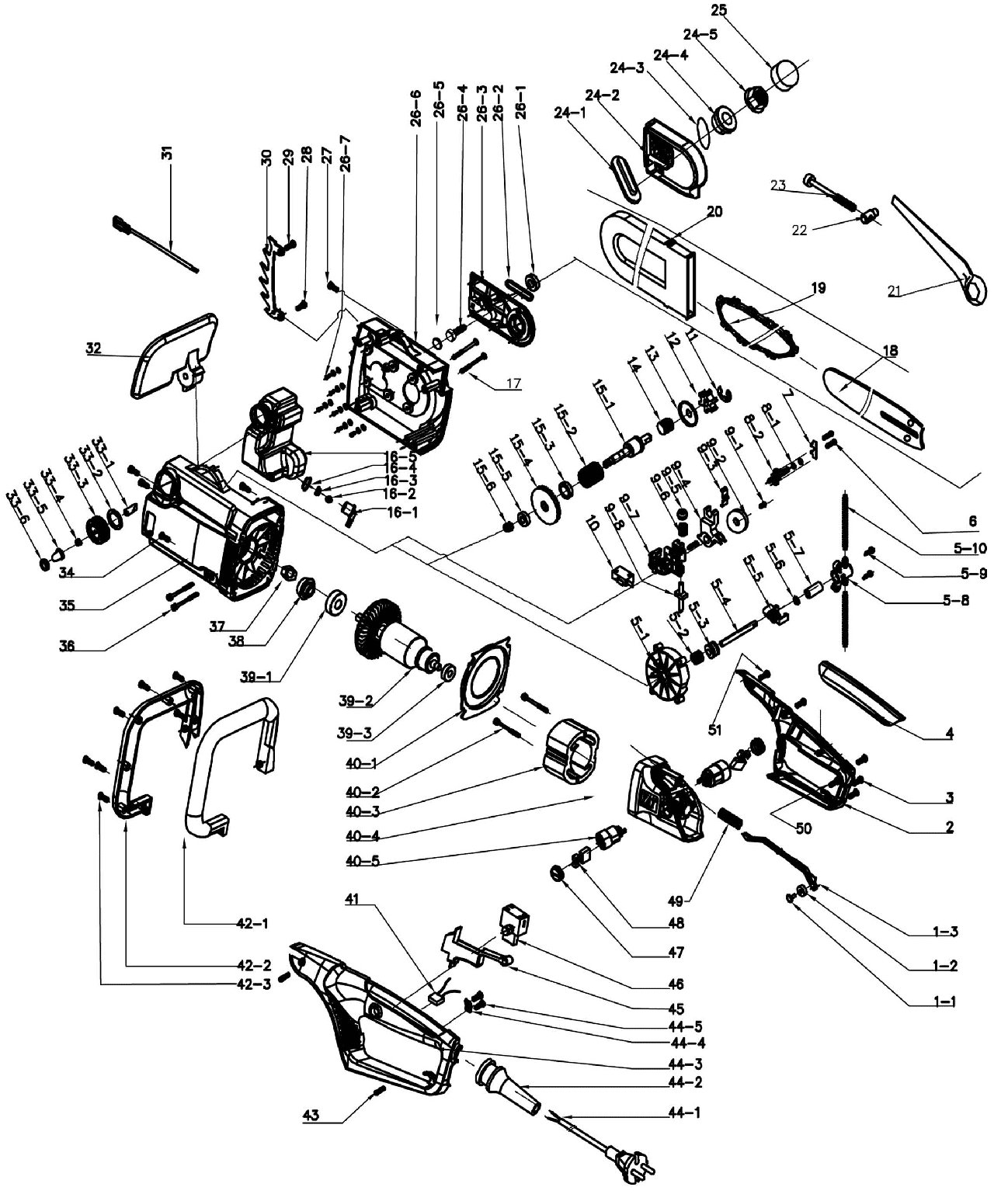 CHAMPION 420N-16 - деталировка