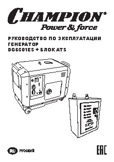 CHAMPION DG6501ES +ATS