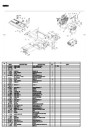 CHAMPION GG3300 - деталировка